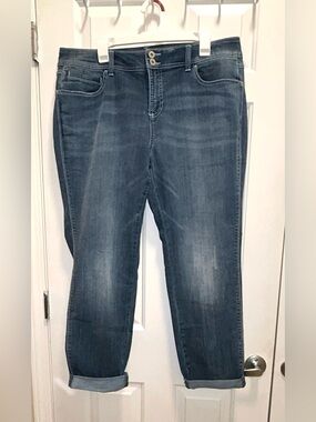 INC Denim boyfriend  Women’s Blue Jeans 
Size 16W